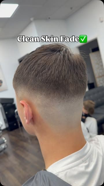 Clean skin fade